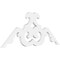 Ekena Millwork Pitch Benson Architectural Grade PVC Gable Pediment, 36"W x 16 1/2"H x 1"P (11/12) GPP036X017X100BEN - alternate 1